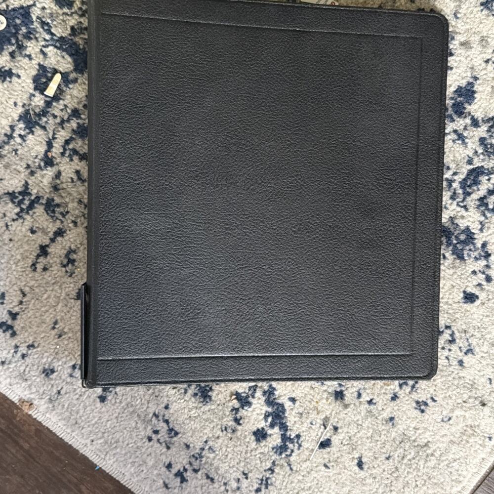 Vintage Boorum & Pease 3 Inch Pebble Black